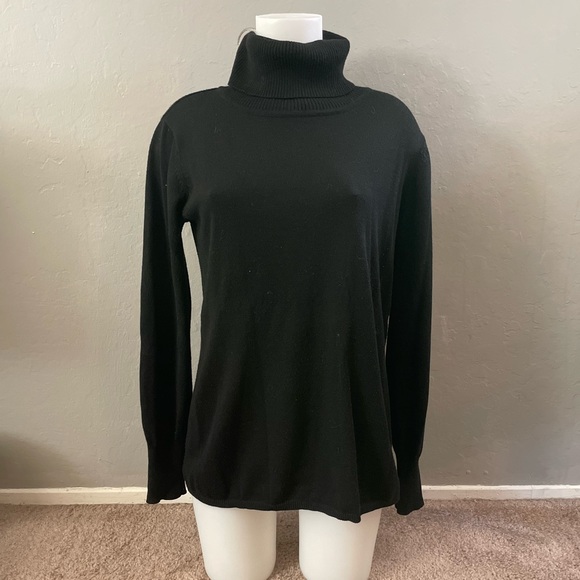 Comin' Up Cozy Black Turtleneck Sweater - XL - Picture 6 of 7